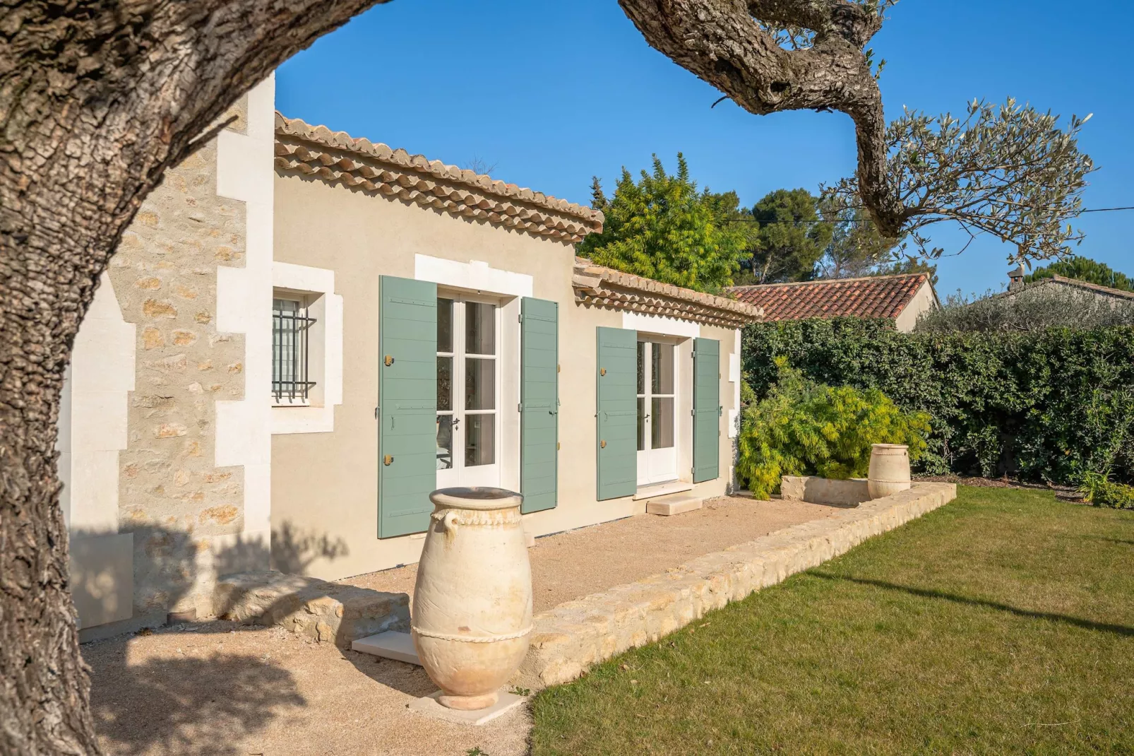 Villa Lou Pantaï  Élégance et Confort au Cœur de Saint-Rémy-de-Provence-Tuinen zomer