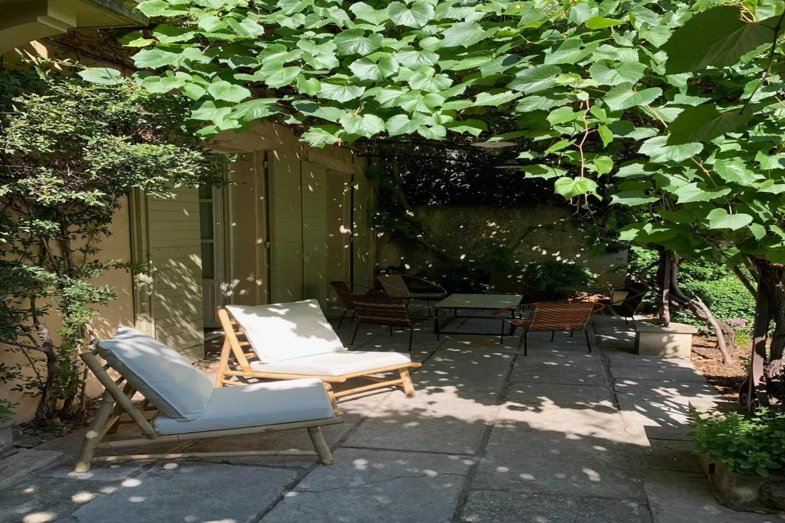 Mas Maillane demeure du XVIIIe entièrement rénové-Terrasbalkon