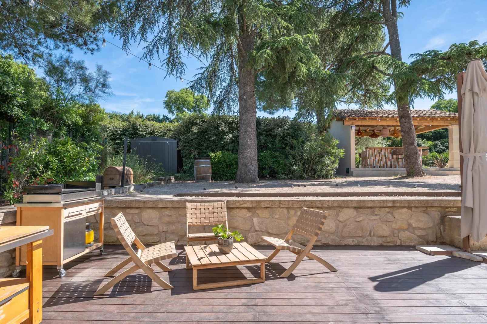 Mas prestigieux au coeur de Saint-Remy-de-Provence-Terrasbalkon