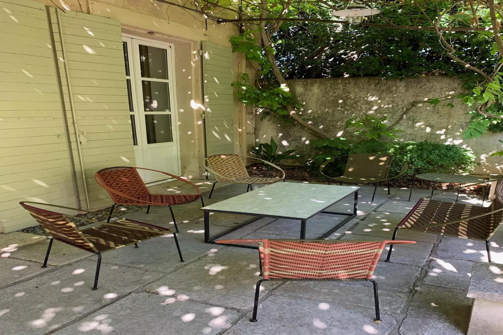 Mas Maillane demeure du XVIIIe entièrement rénové-Terrasbalkon