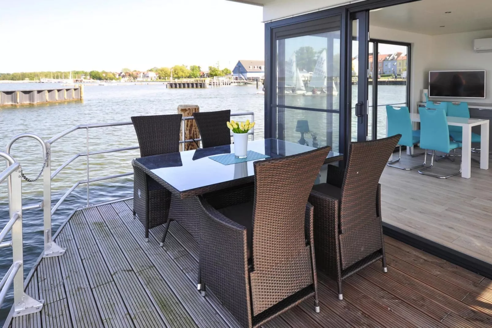 Houseboat Floating House "Leni", Ribnitz-Damgarten-Leni