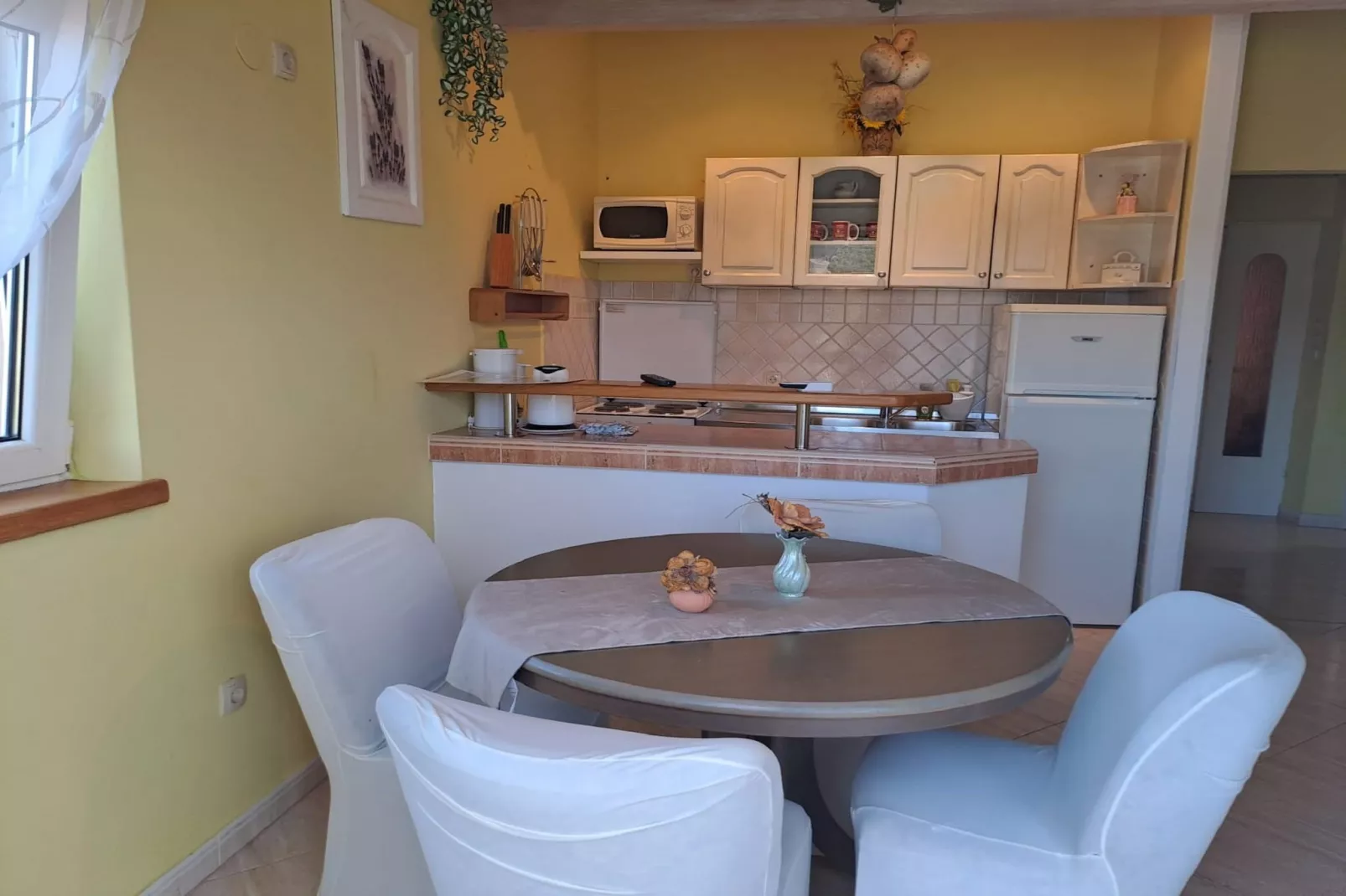 Apartments Gordana - Two Bedroom Apartment with Balcony and Sea View - A4-Keuken