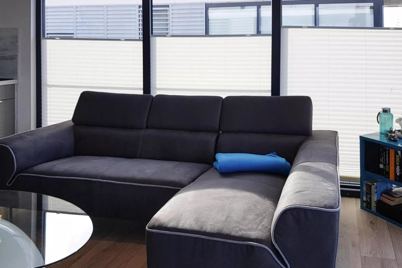 Houseboat Floating House "Leni", Ribnitz-Damgarten-Leni-Woonkamer