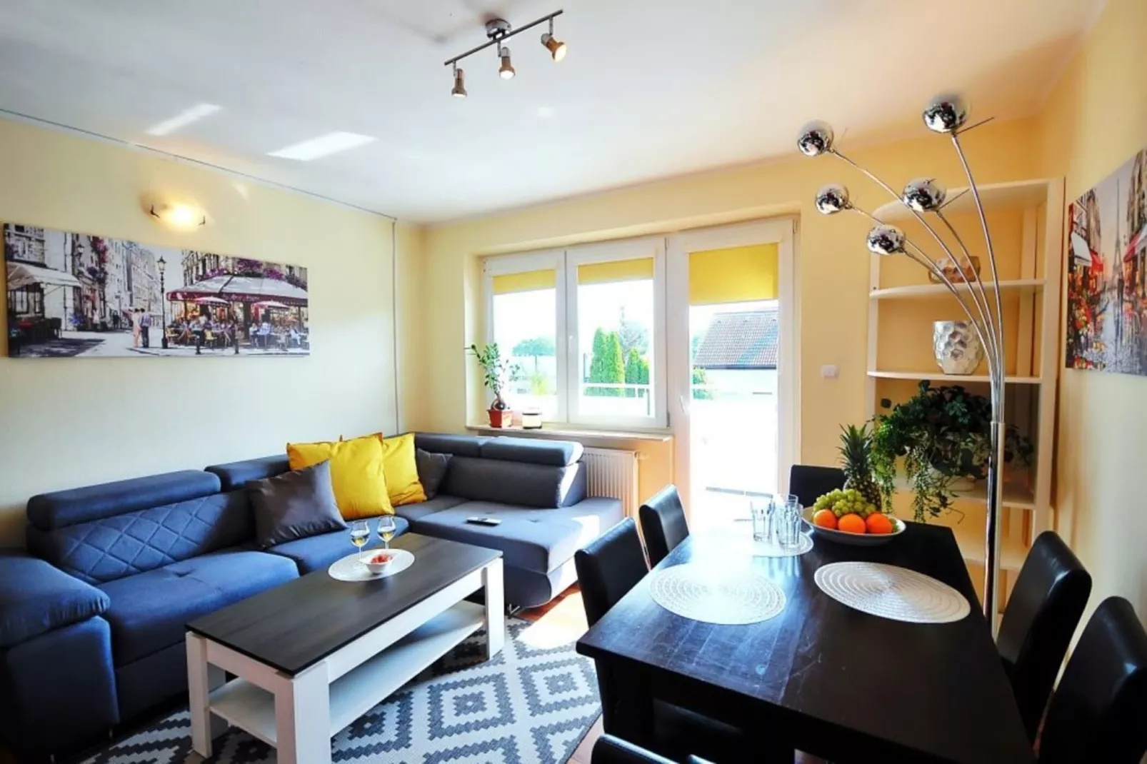 Apartament nr 4 60 qm Ustronie Morskie-Woonkamer