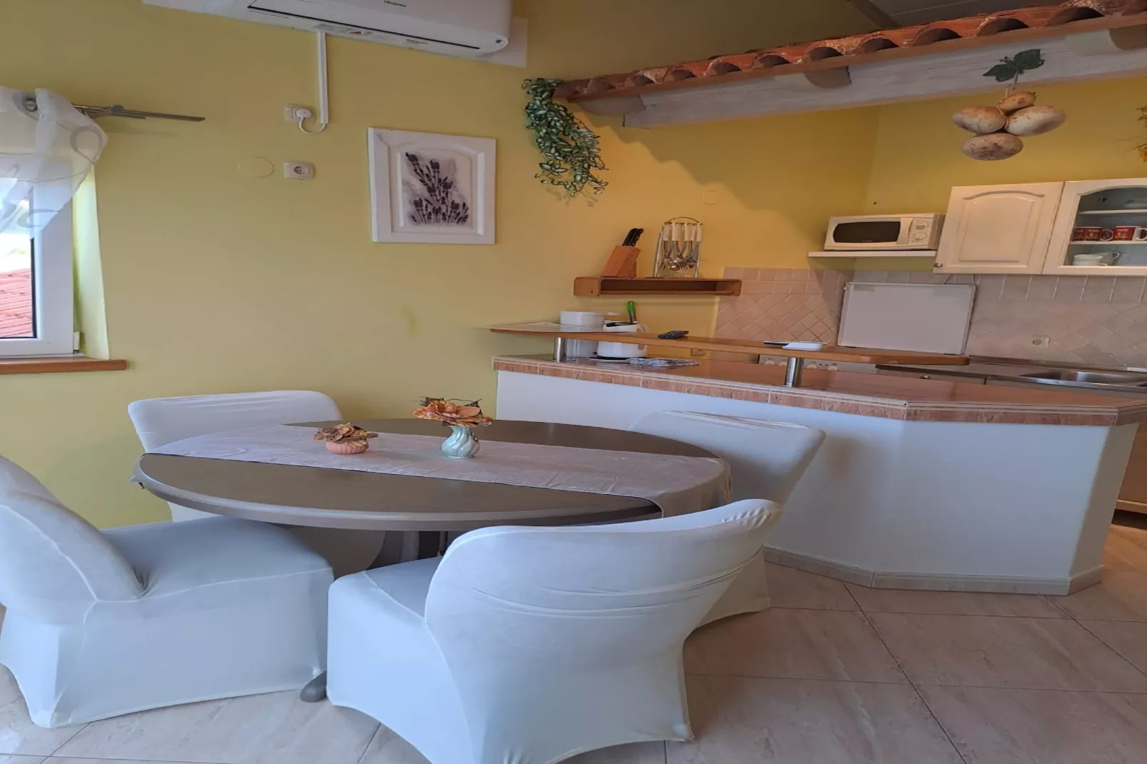 Apartments Gordana - Two Bedroom Apartment with Balcony and Sea View - A4-Keuken