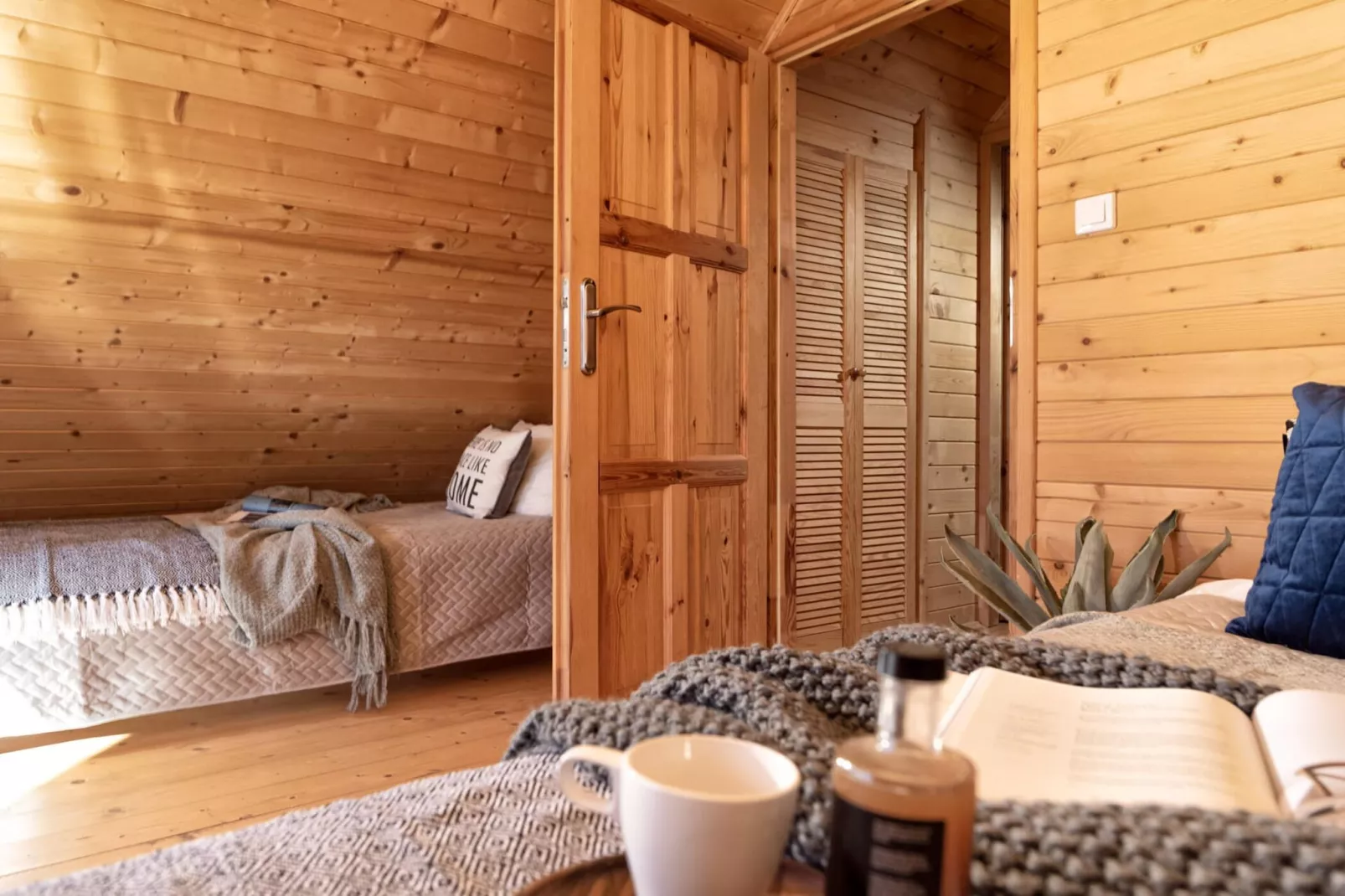 Domki STANDARD Sarbinowo - Slaapkamer