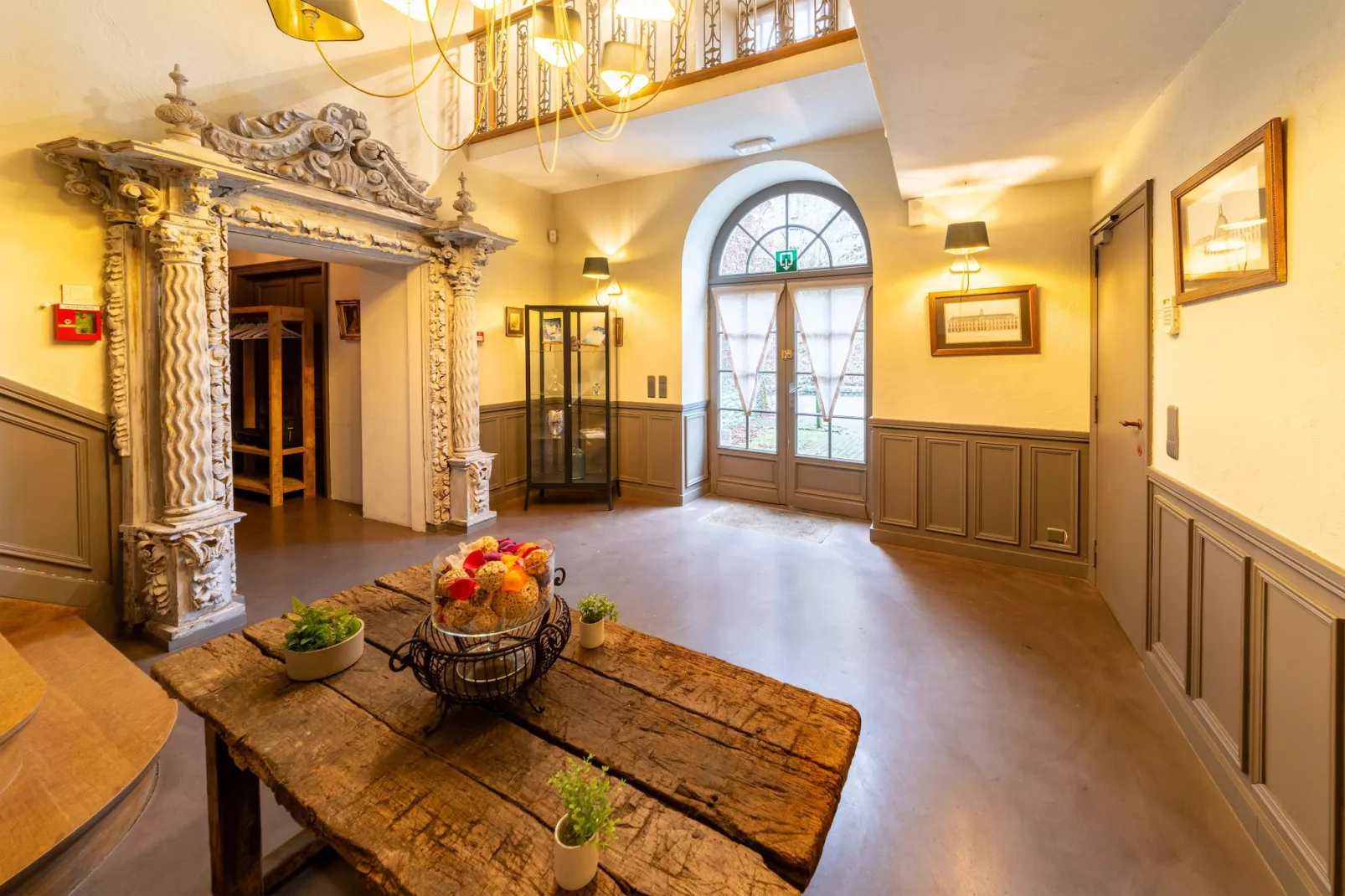 Le Vieux Moulin-Hal-ontvangst