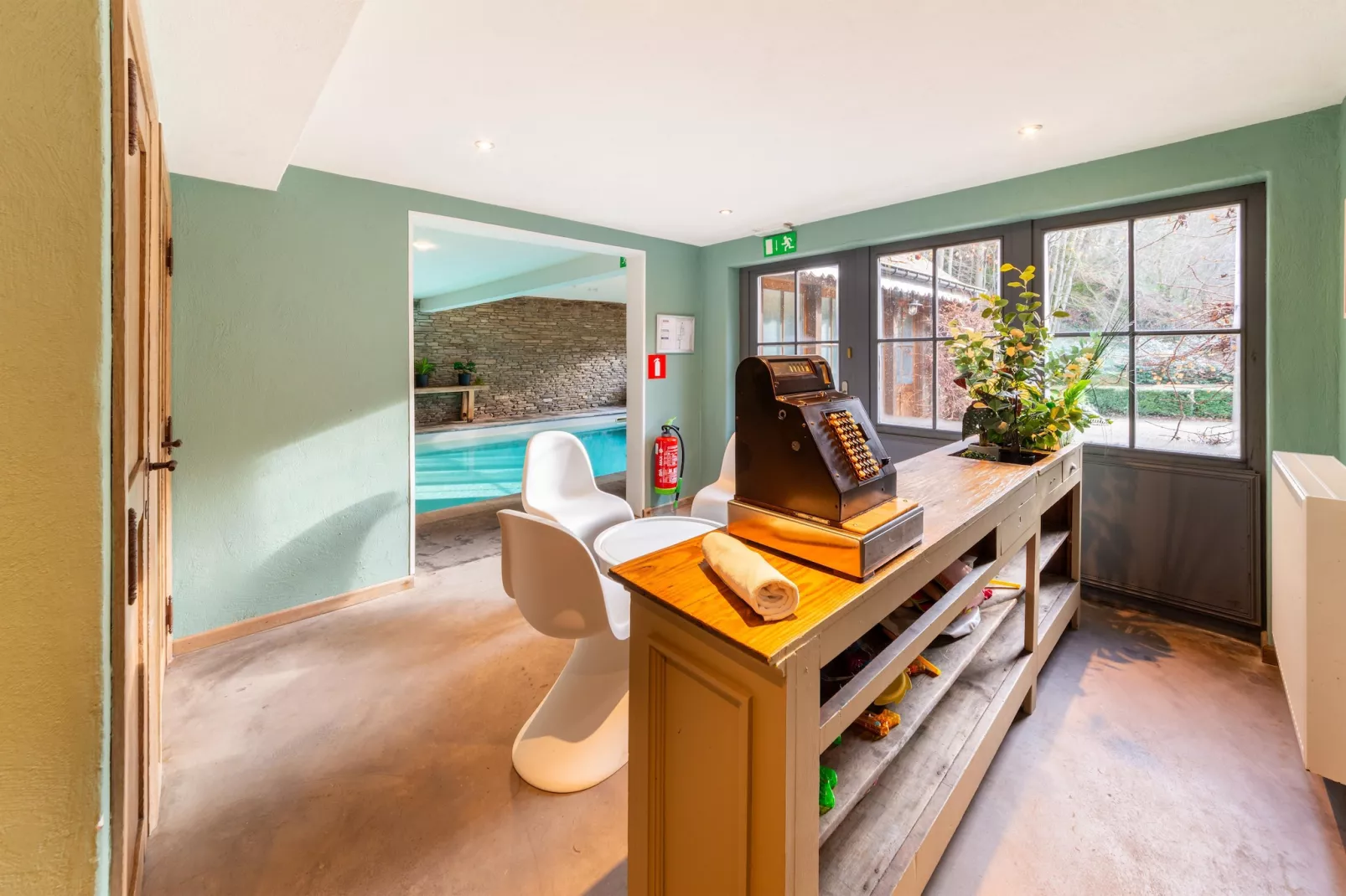 Le Vieux Moulin-Hal-ontvangst