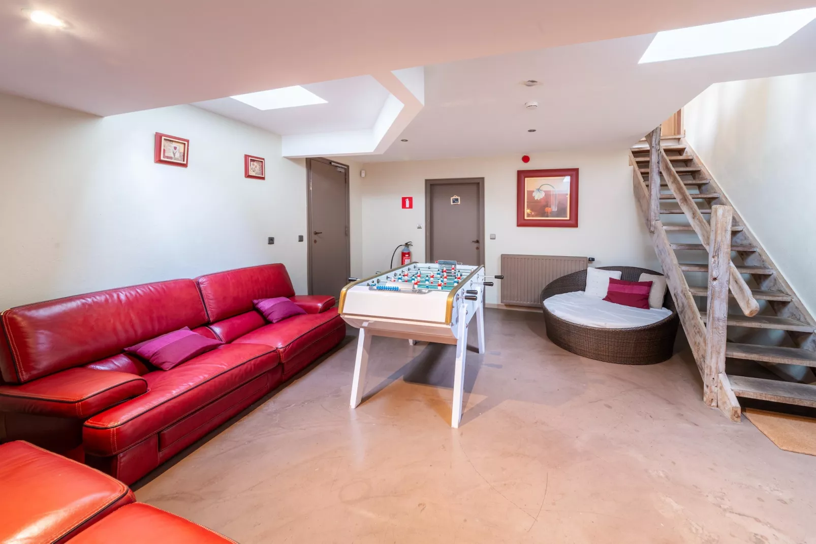 Le Vieux Moulin-Woonkamer