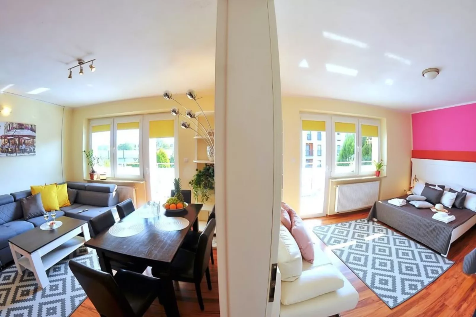 Apartament nr 4 60 qm Ustronie Morskie-Woonkamer