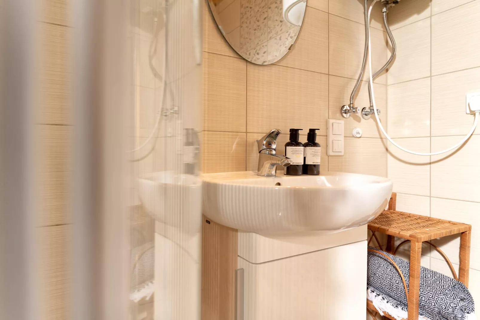 Domki STANDARD Sarbinowo - Badkamer