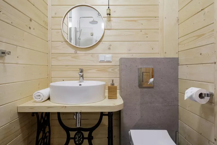 Dom wakacyjny TATRA WOOD HOUSE 1-Badkamer