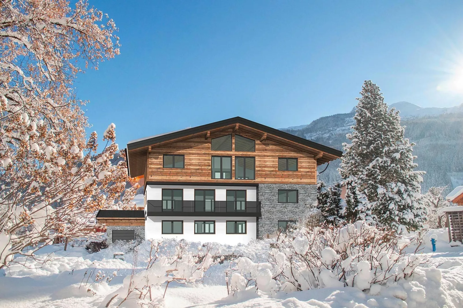 Baderhäusl-Exterieur winter