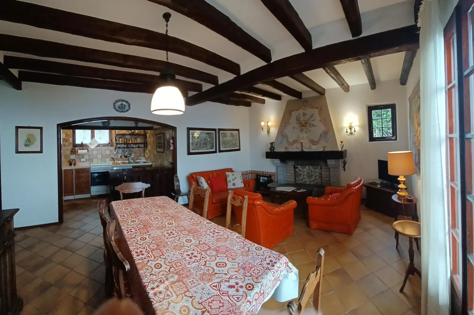 Villa Casa RosaMaria 4-Eetkamer
