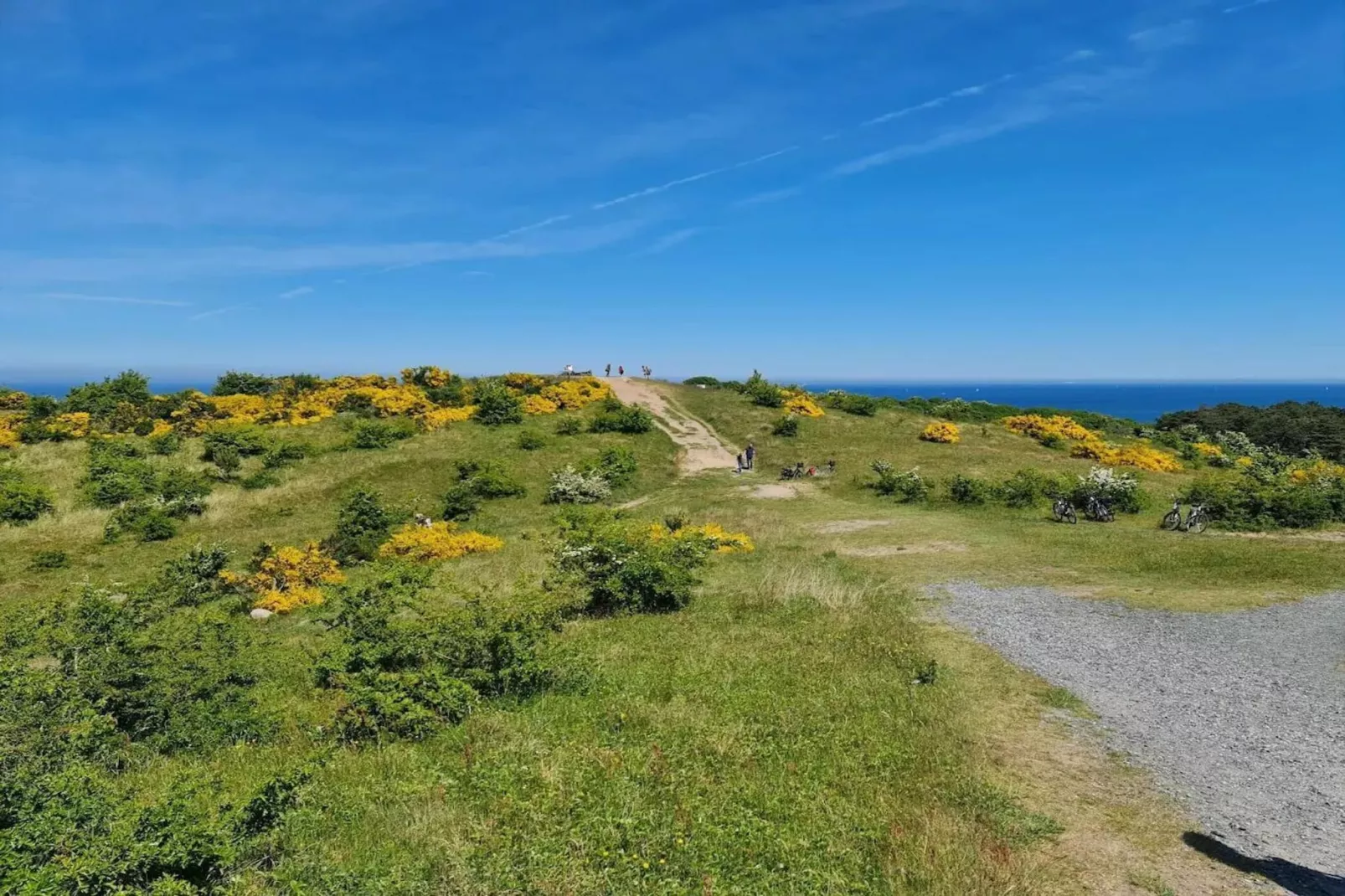 Post Hiddensee-Wohnung 18-Gebieden zomer 5km