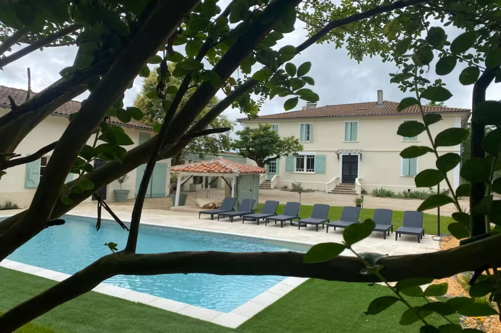 Les jardin de l'Oasis-Buitenkant zomer