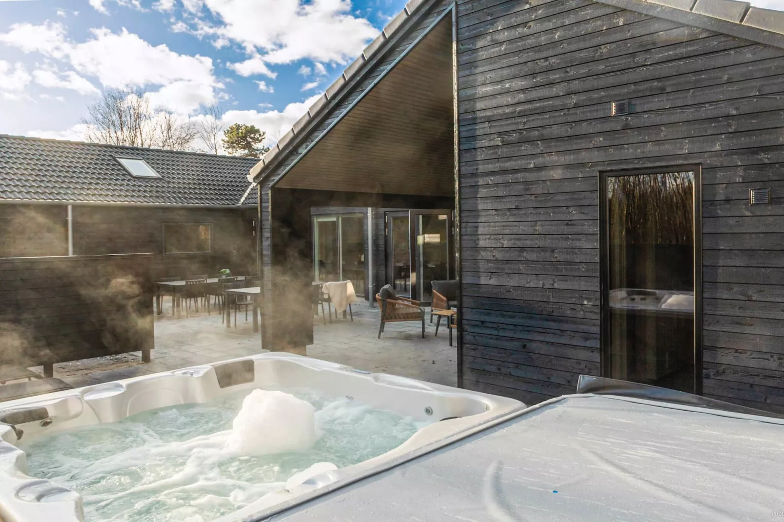 5 sterren vakantie huis in Idestrup - Buitenlucht