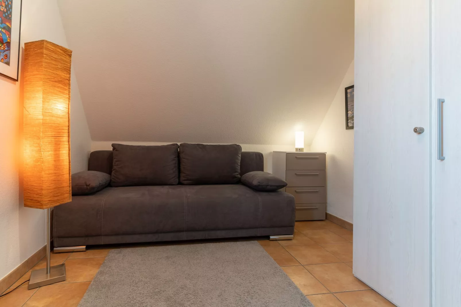 Ferienwohnung Langeneß-Woonkamer