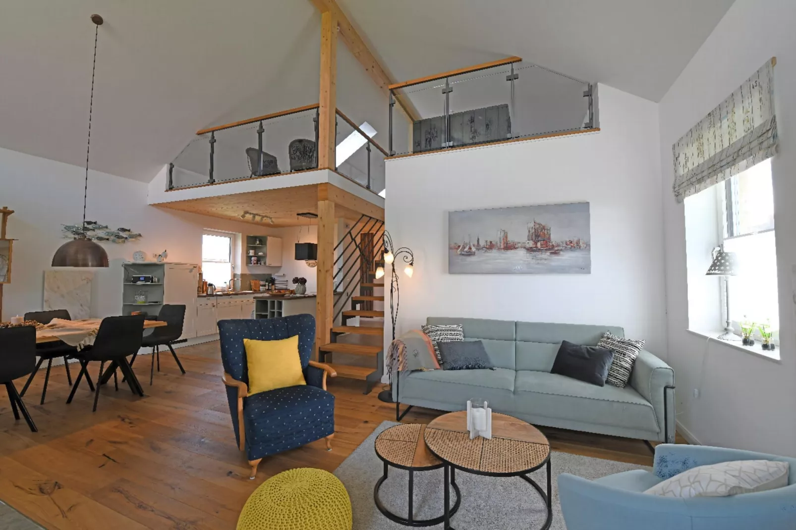 Schlagsdorf Familienbungalow - Achter de Schmeed-Woonkamer