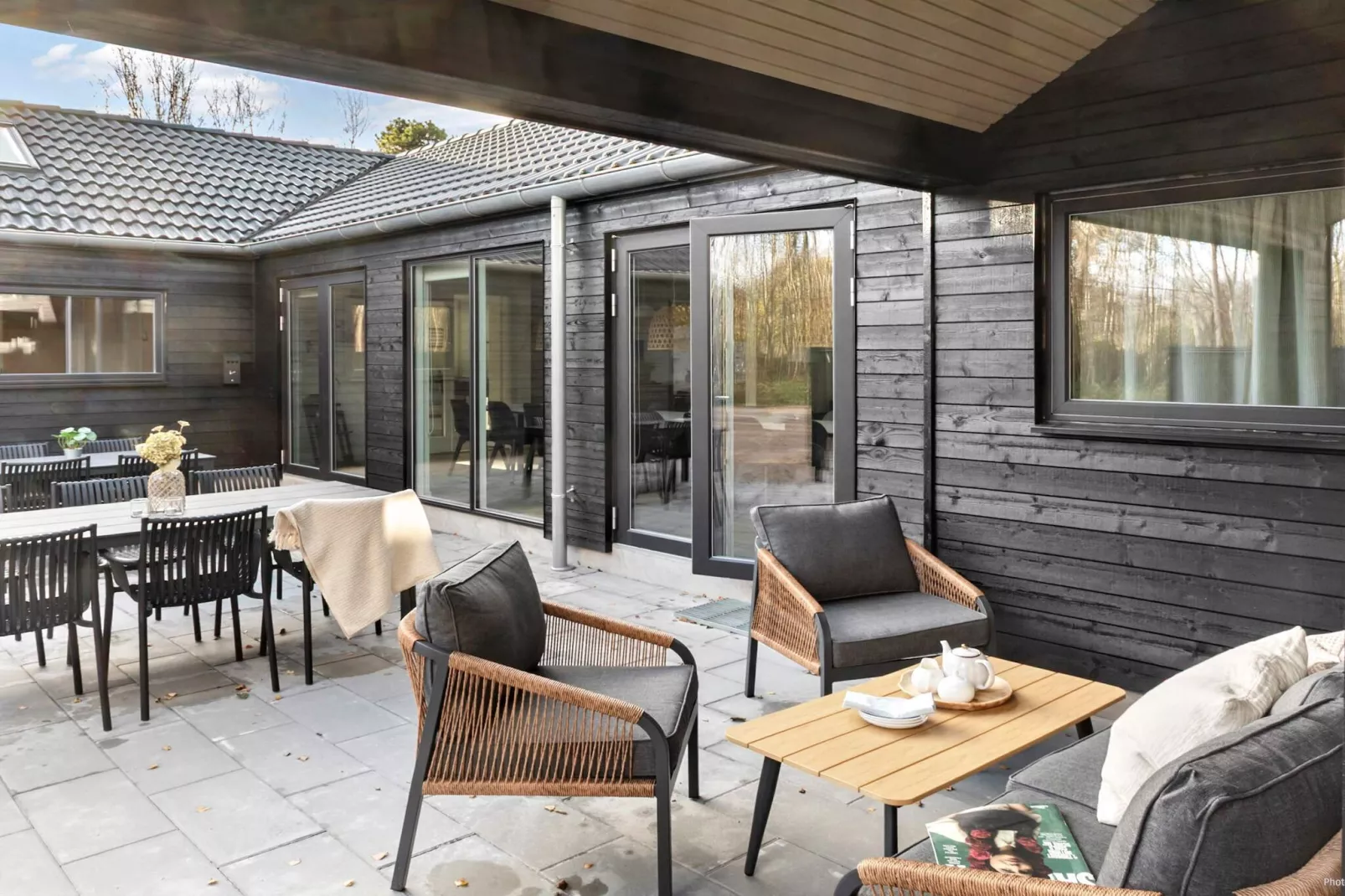 5 sterren vakantie huis in Idestrup - Buitenlucht