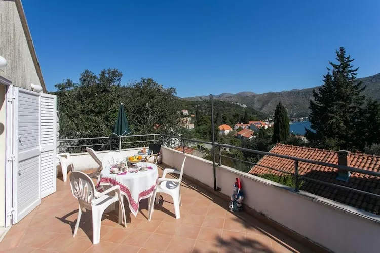 Apartments Tramonto - Studio Apartment with Balcony and Sea View