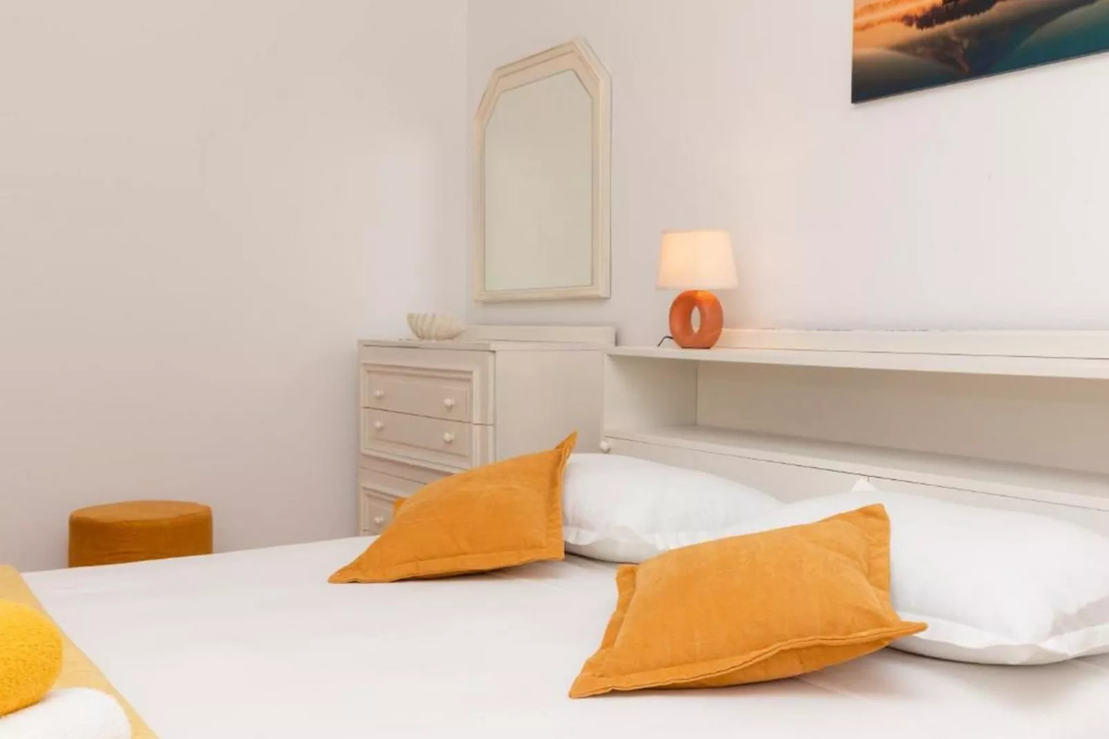 Apartment Villa Andro - Three Bedroom Apartment with Terrace and Sea View-Slaapkamer