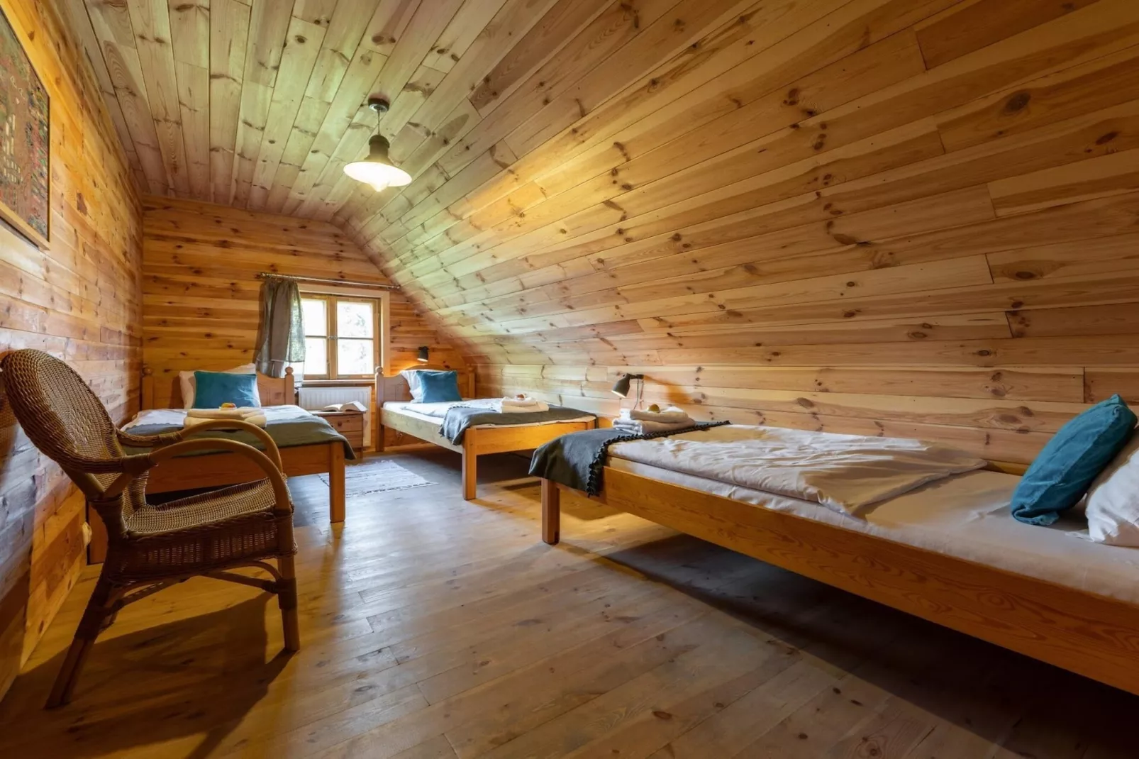 Dom przy drodze Skansen dla 9 osób Bełczna-Slaapkamer