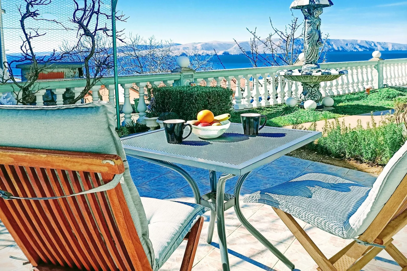 Plavi Biondic-Terrasbalkon