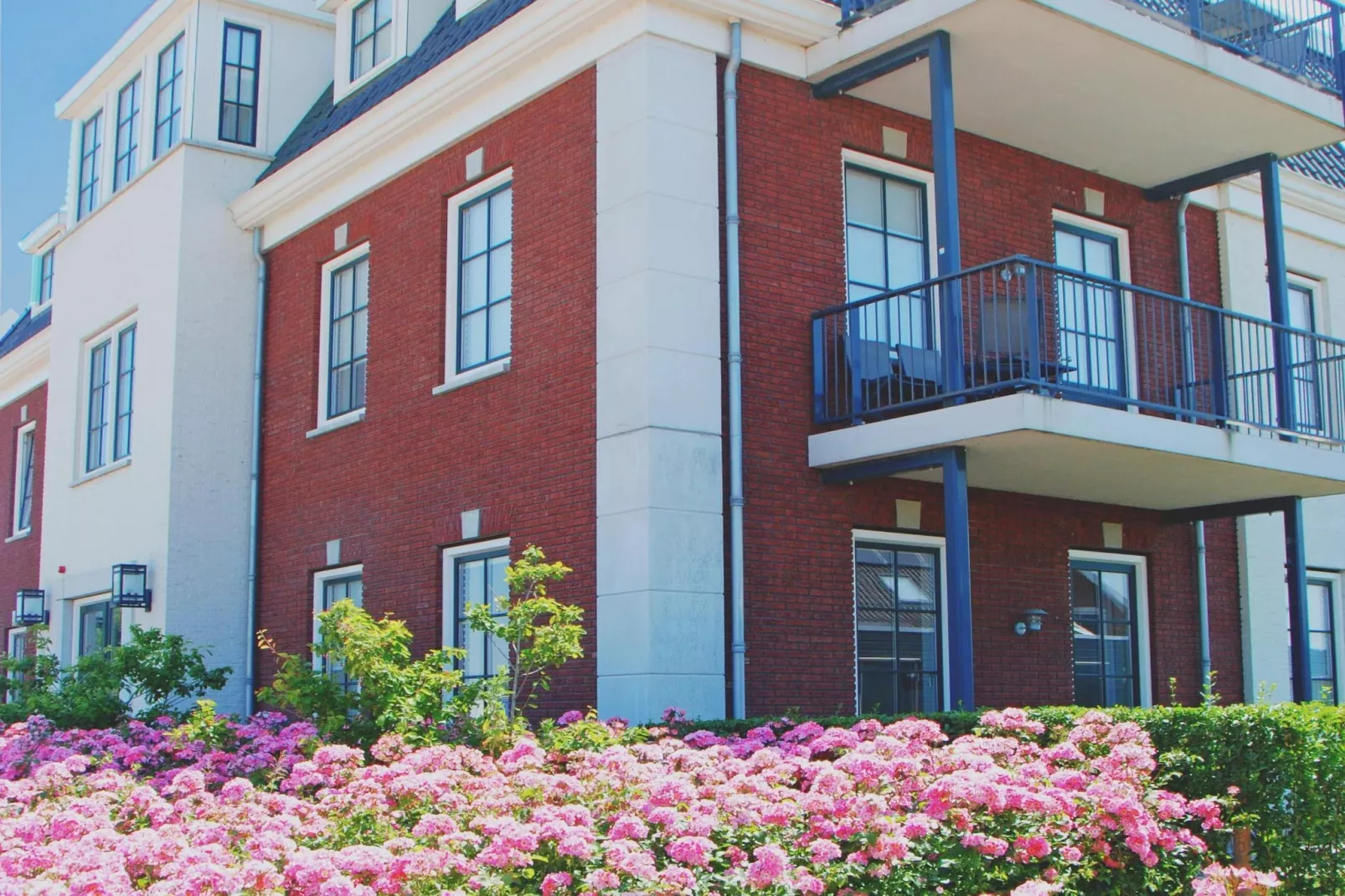 Zeeuwse Parel luxe Appartement 4 pers 2 bdk-Buitenkant zomer