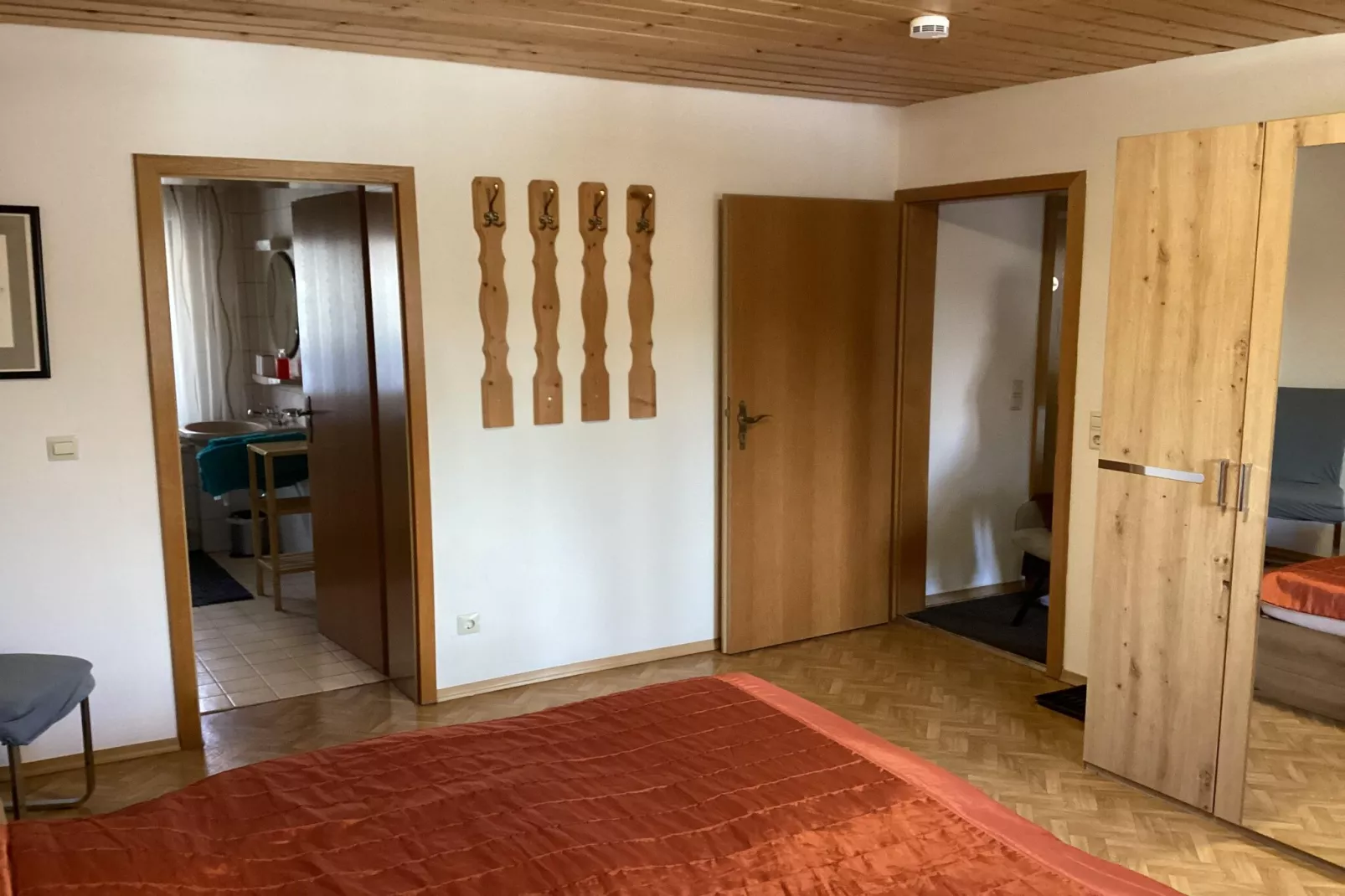 Holiday flats Haus am Wald Zenting-Wohnung für 4 Personen 56 qm-Slaapkamer