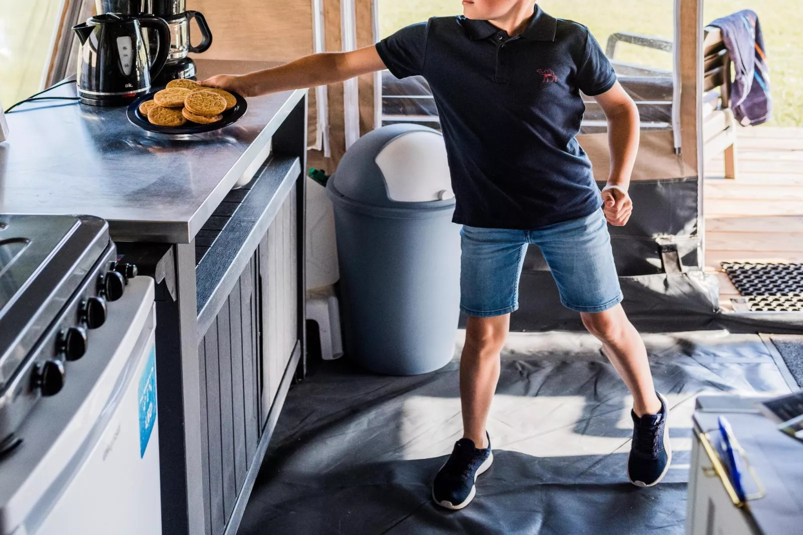 Camping Nommerlayen 2-Keuken