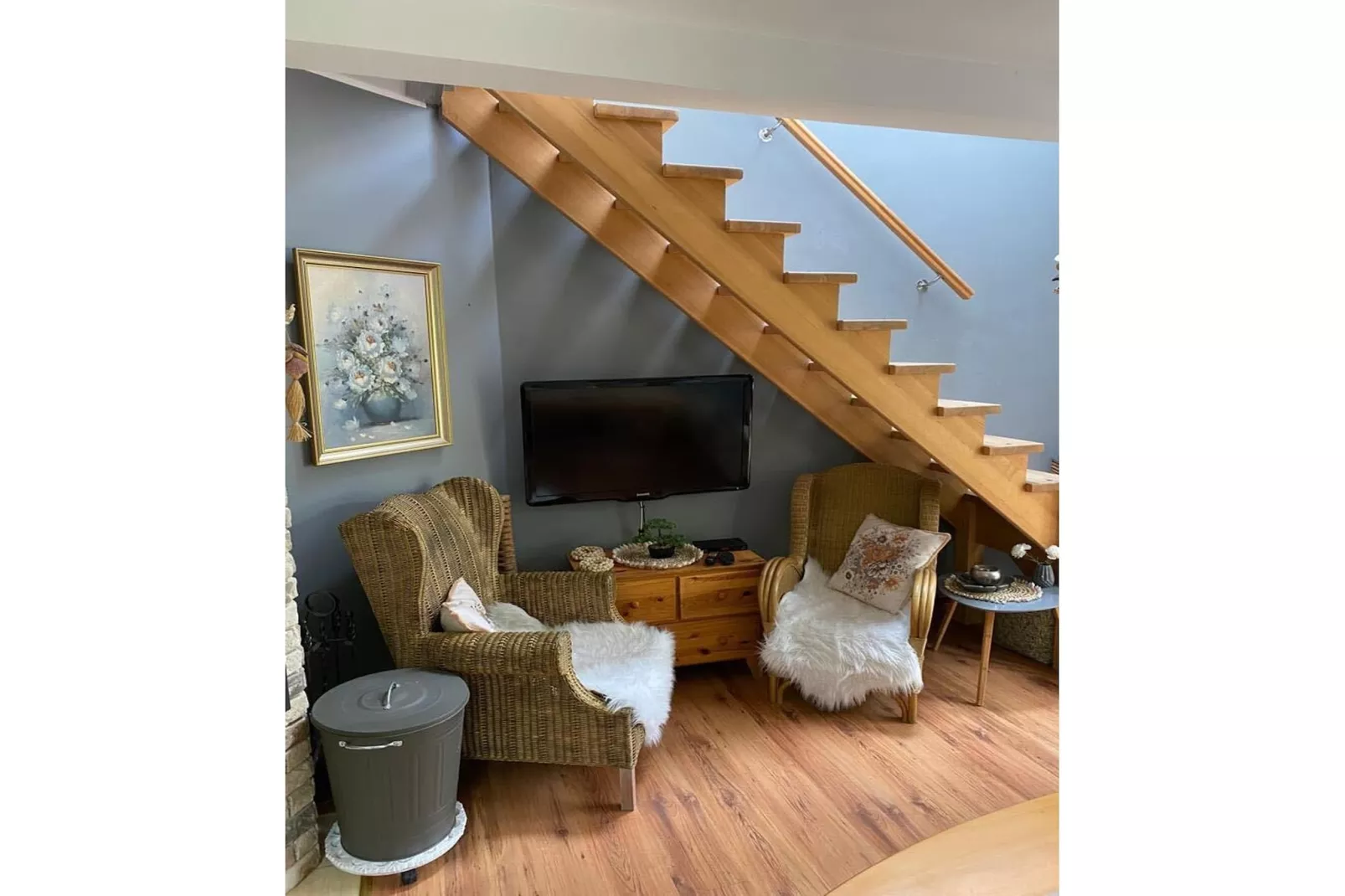 Dom Wypoczynkowy Pawełkowo-Woonkamer