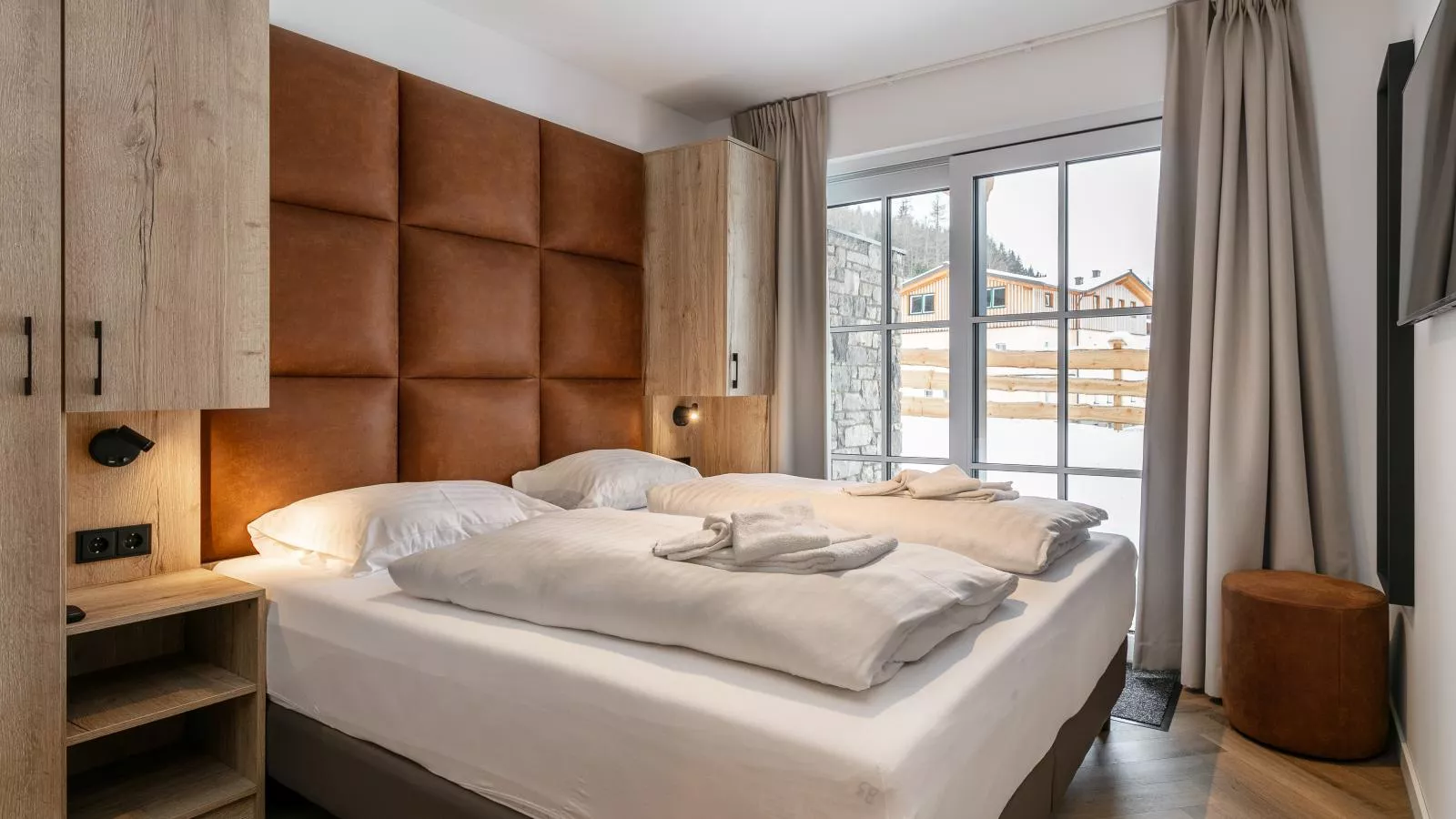 Tauernlodge Amadeiro Im Pongau-Slaapkamer