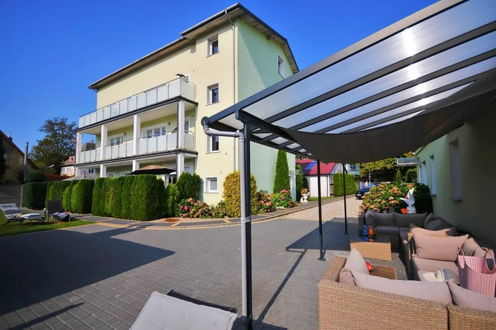 Apartament nr 6 65 qmUstronie Morskie-Gebieden zomer 1km