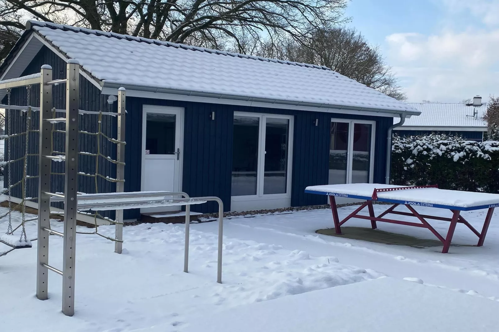 Poolhaus 140 qm-Exterieur winter