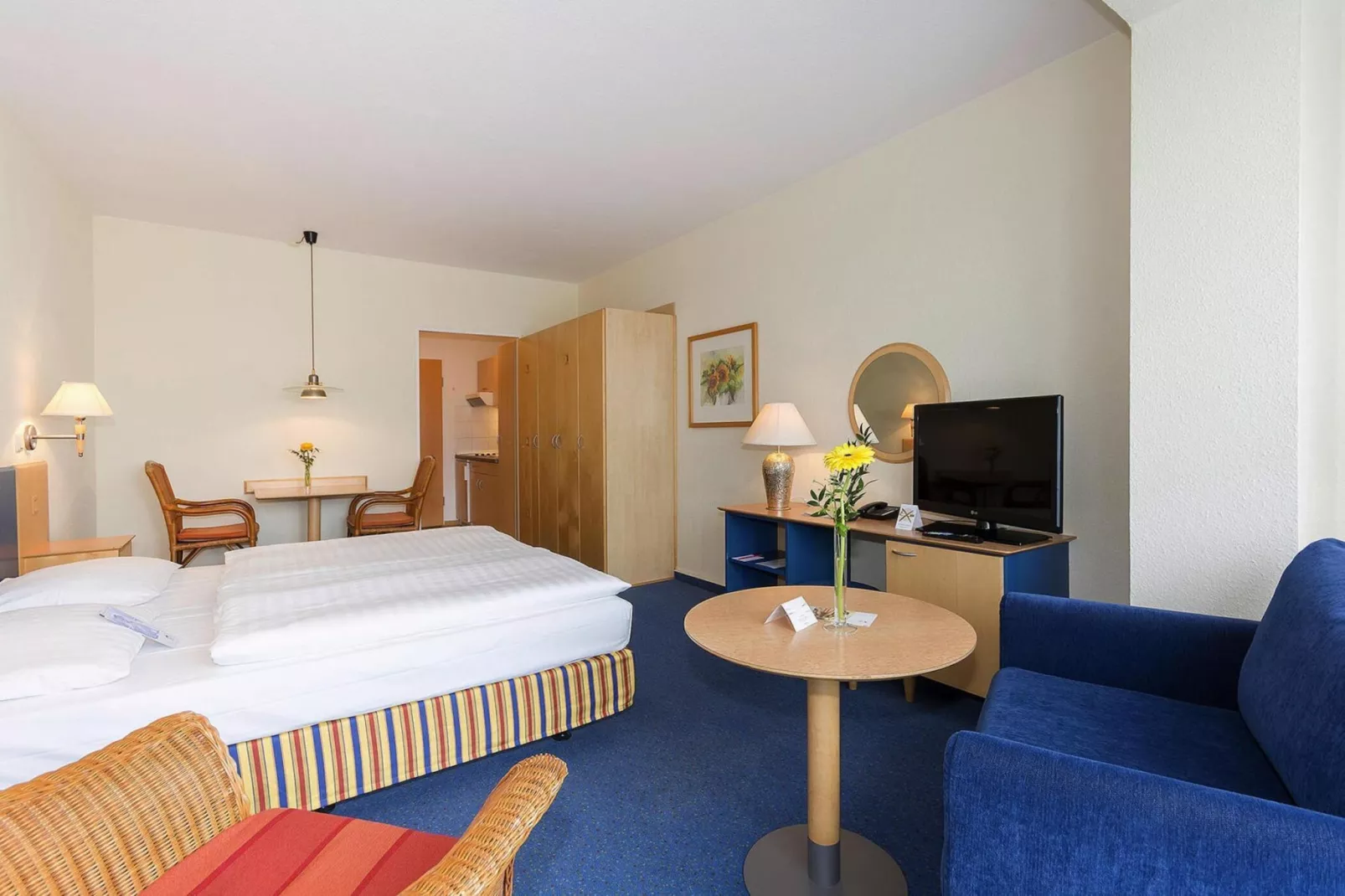 IFA Binz-1 Raum App 25 qm-Slaapkamer