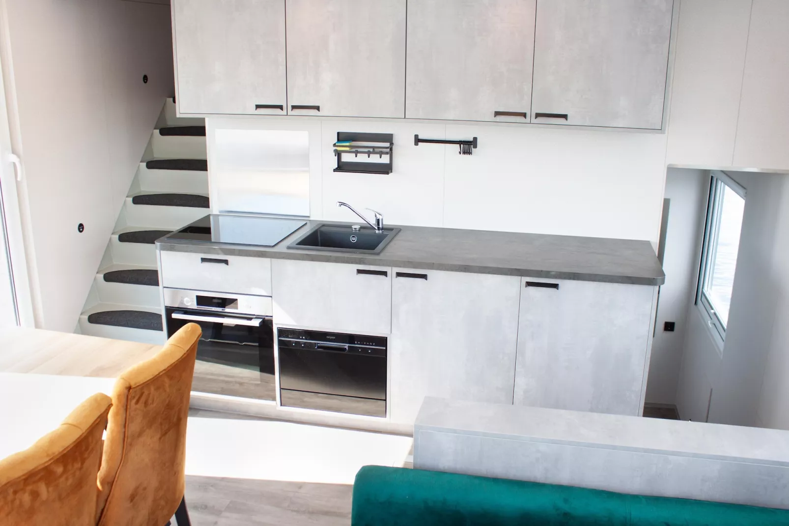 Hausboot Wannsee-Keuken