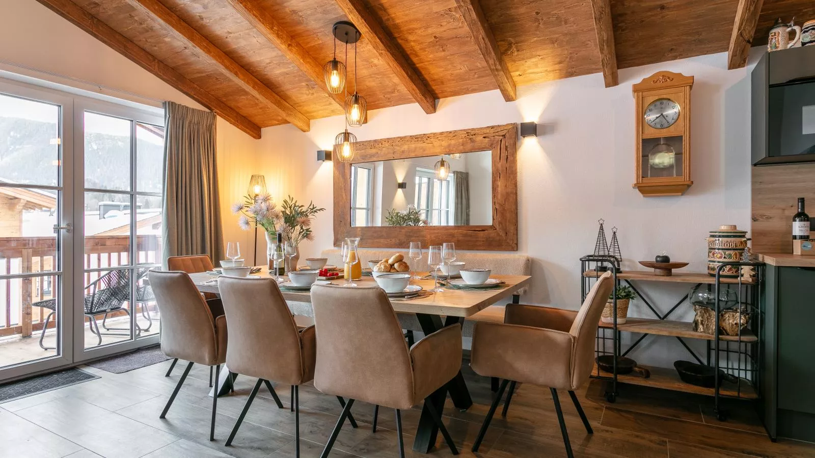 Tauernlodge Eben D3-Eetkamer