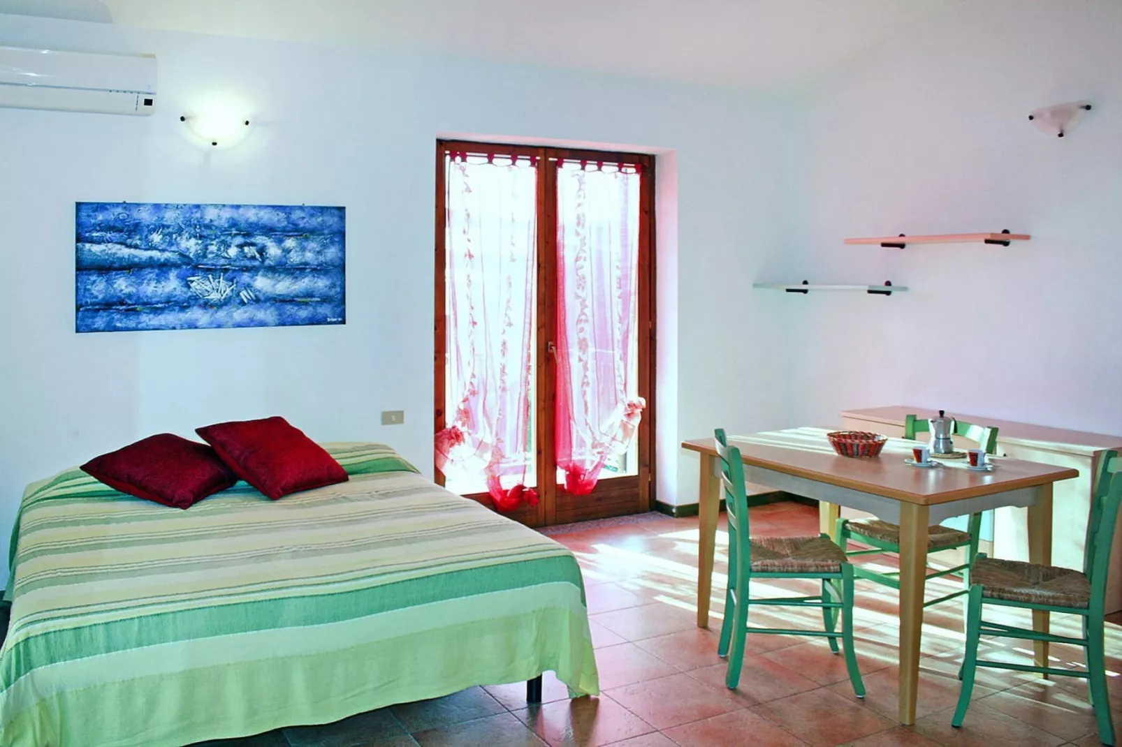 Residence La Pavoncelle Santa Terese Gallura - Type Mono 2 - Slaapkamer