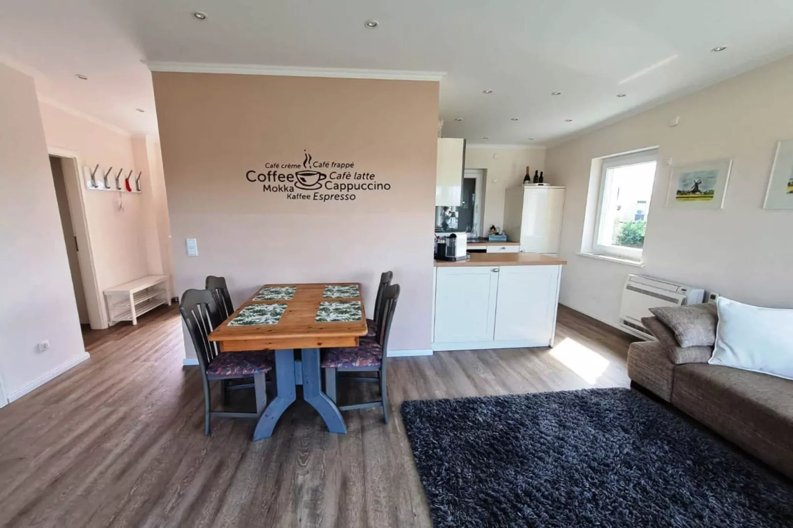 Haus am Meer-Eetkamer