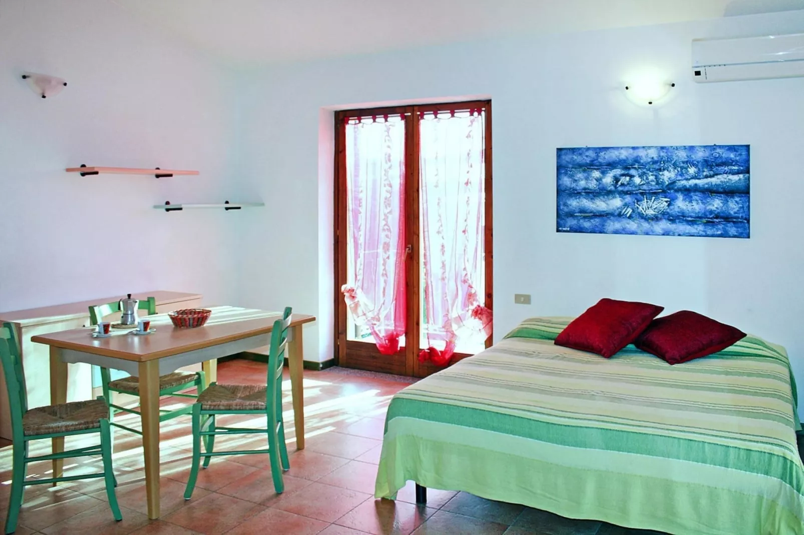 Residence La Pavoncelle Santa Terese Gallura - Type Mono 2 - Slaapkamer