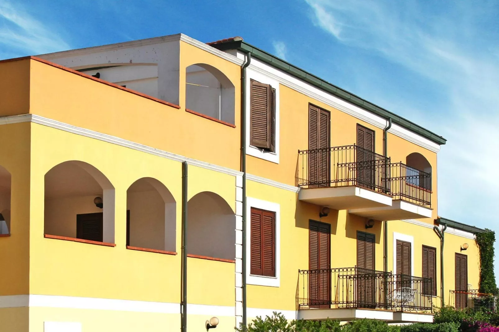 Residence La Pavoncelle Santa Terese Gallura - Type Mono 2 - Buitenkant zomer