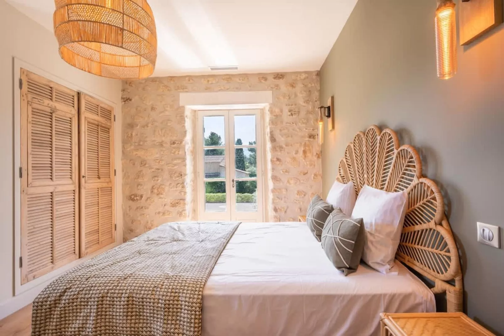 Villa Lou Pantaï  Élégance et Confort au Cœur de Saint-Rémy-de-Provence-Slaapkamer