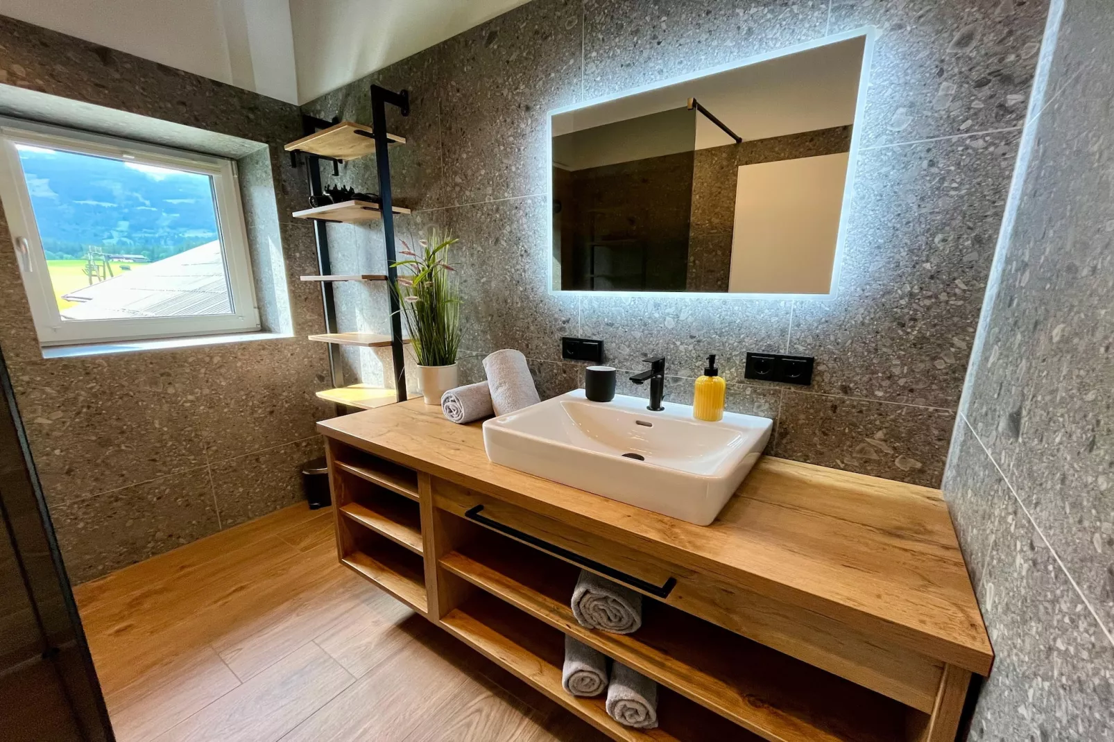 Penthouse "Voll-Bartl"-Badkamer