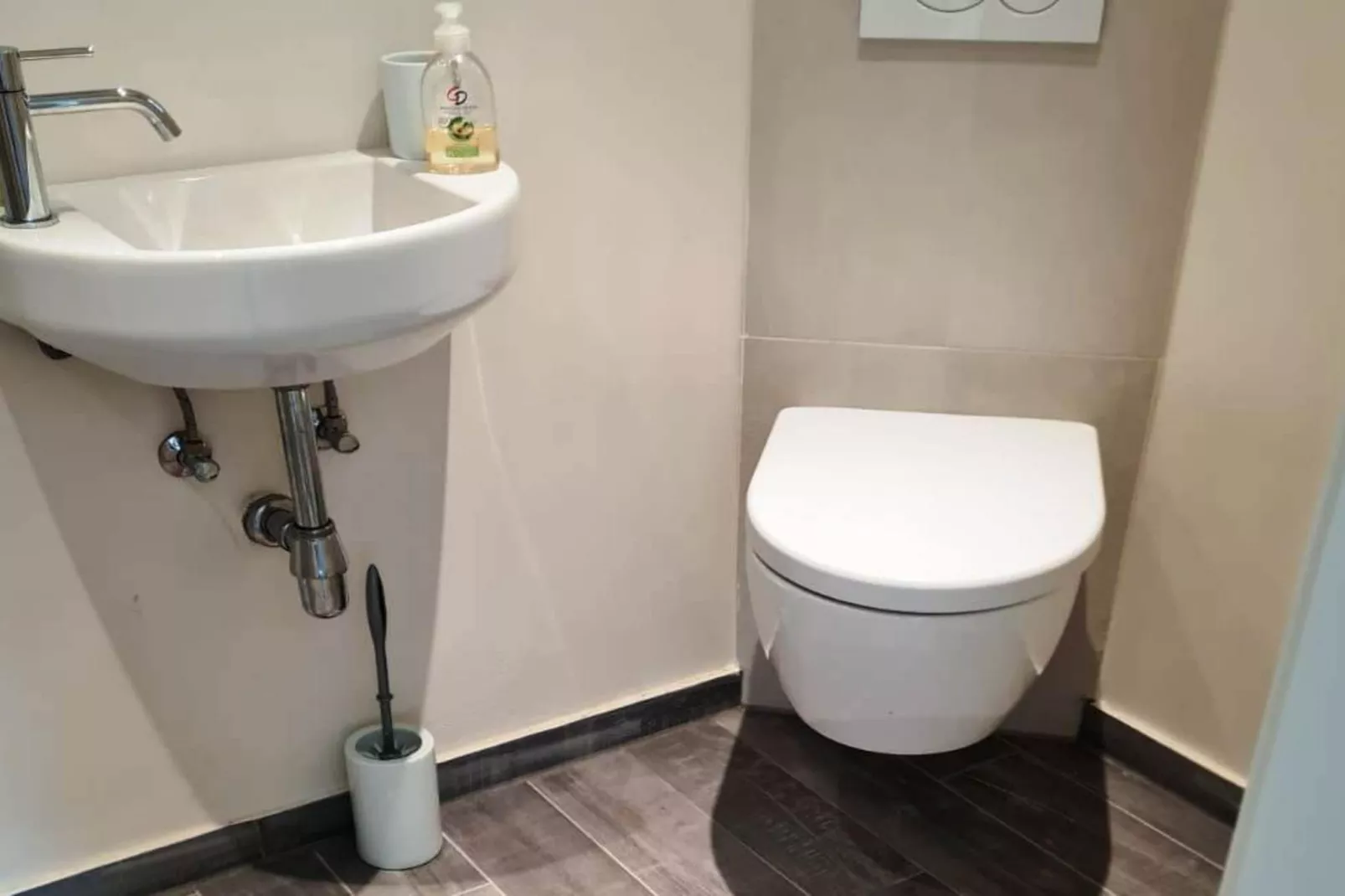 Haus am Meer-Badkamer