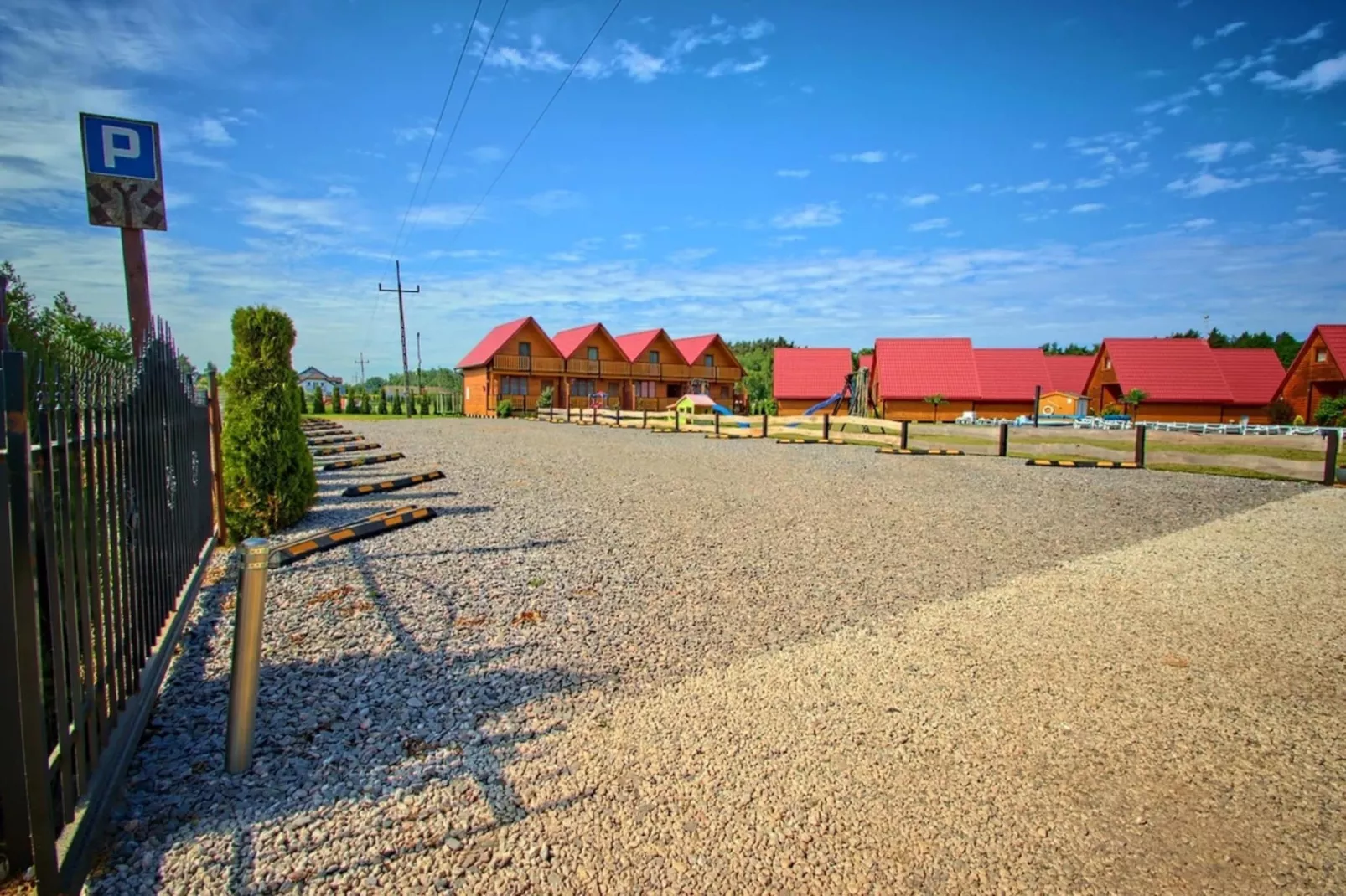Domki wakacyjne z basenem dla 4 osób Jarosławiec-Buitenkant zomer