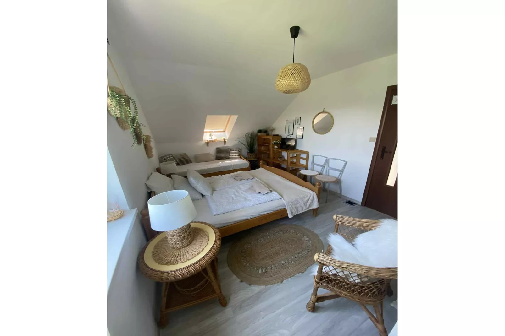 Dom Wypoczynkowy Pawełkowo-Slaapkamer