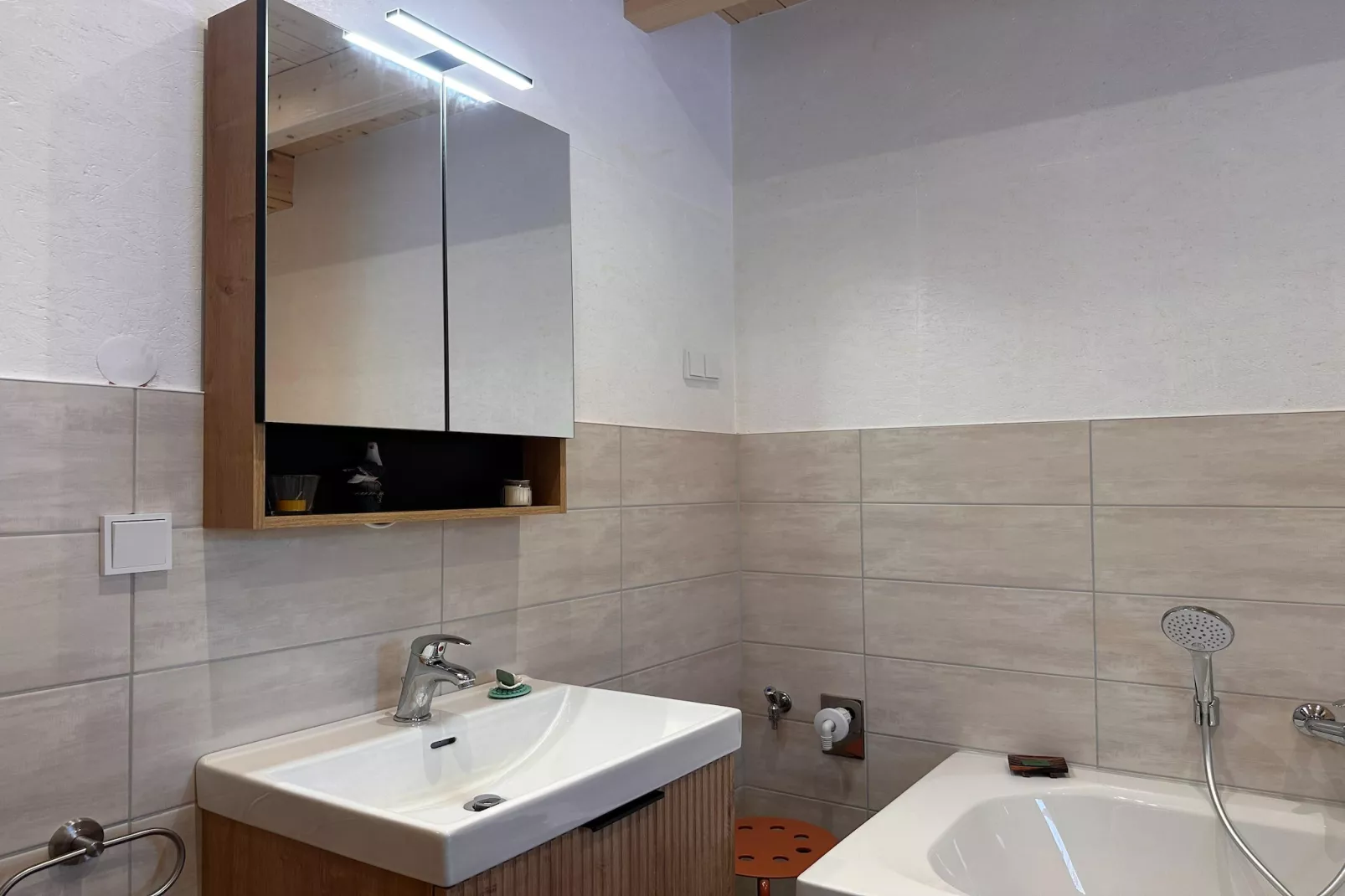 Ferienhaus 4 Elemente-Badkamer