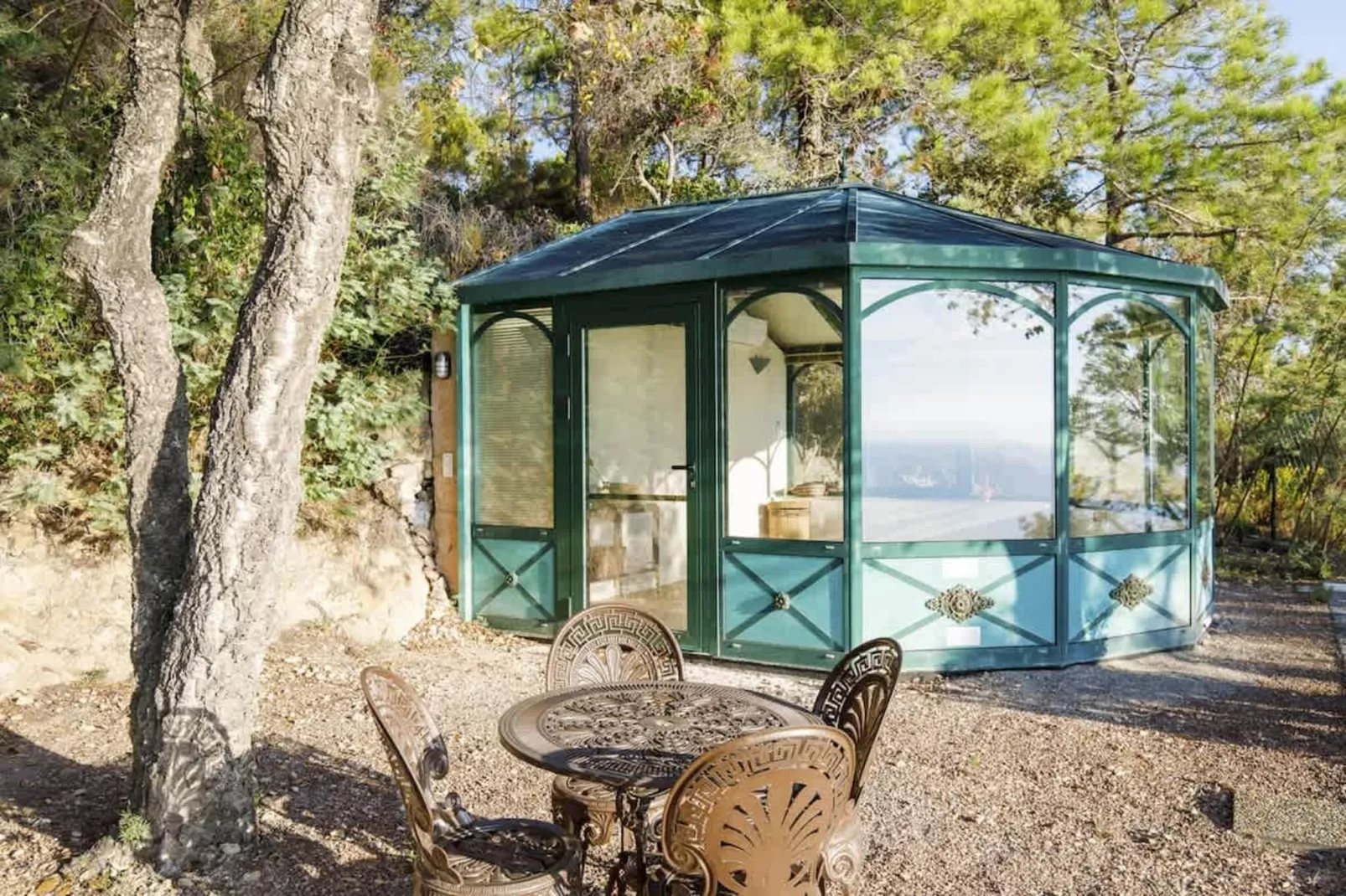 Magnifique villa avec vue sur mer et belle piscine-Terrasbalkon