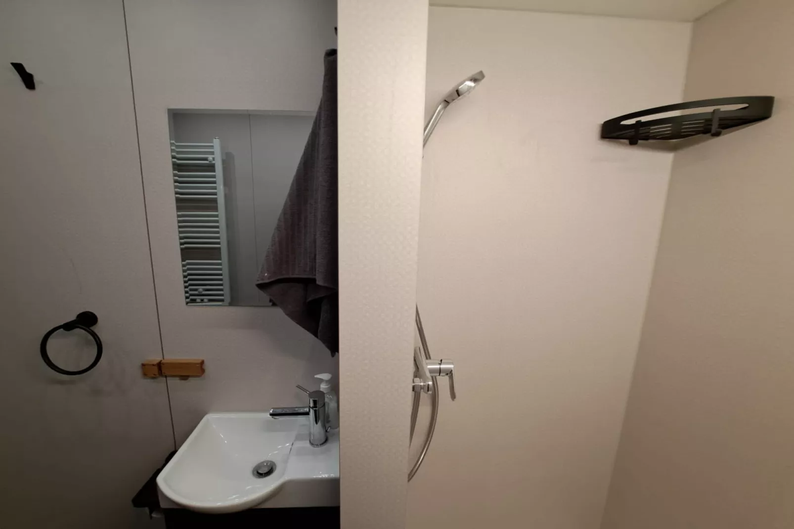 Hausboot Tegel-Badkamer